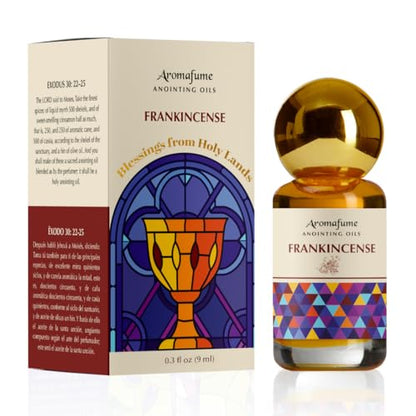 Frankincense Anointing Oil, 9ml, Christian Gifts, Aromafume - size: 0.3 Fl Oz (Pack of 1)