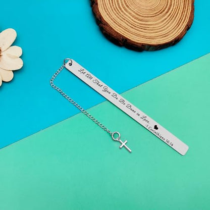 Bible Verse Bookmark Christian Gifts for Book Lovers Religious Gifts for Christian Easter Prayer Gift Scripture Gifts Inspirational Gifts for Daughter Son First Communion Gift Christmas Birthday Gifts