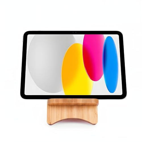 Bamboo Phone Stand, Desktop Stand, Simple Phone Stand, Compatible with All Phones (Bamboo) - color: bamboo
