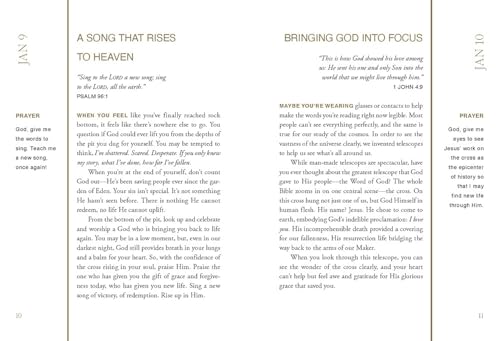 Grace and Glory: 365 Devotions for a Life Transformed by Jesus (A 365-Day Devotional)