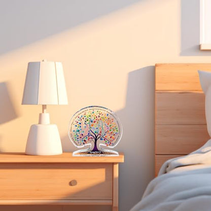 Christian Gifts for Women Birthday Unique, Tree of Life Inspirational Religious Gifts for Mom Friends Coworker, Encouragement Gift for Her Sister Bestie, Spiritual Home Decorative Acrylic Signs Plaque - style: Tree of Life-You are
