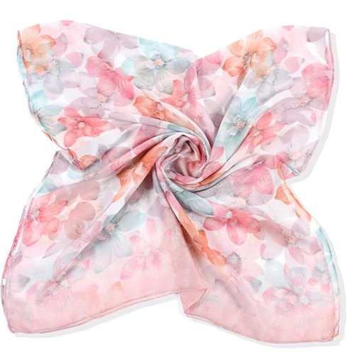 vimate Lightweight Scarf for Women Fashion Head Cover Hijab Cotton Voile Scarf Shawl Wrap for Spring Fall Winter Season - color: F3#.style 73