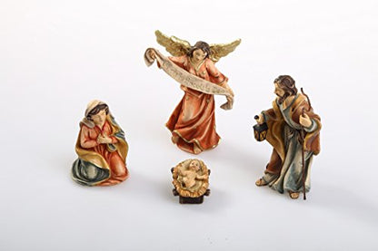 Faithful Treasure 15-Piece Complete 4" Christmas Nativity Set