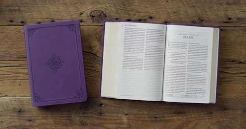 ESV Giant Print Personal Size Bible, Red Letter (TruTone, Lavender, Ornament Design): Holy Bible, English Standard Version