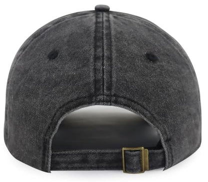 Christian Jesus Cross Hats for Men, Stand for The Flag Kneel for The Cross Baseball Cap - color: Black