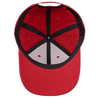 Christian Jesus Hats for Men & Women - Cross Logo Faith Baseball Caps - Ideal Religious Gifts for Thanksgiving and Christmas - color: Burgundy