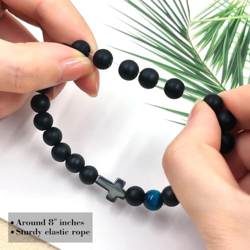 First Day of School Bracelets, Back to School Bracelets Mommy and Me - color: 1PCS Black