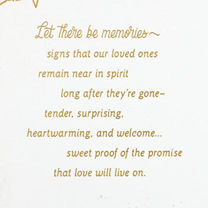 Hallmark Sympathy Card (Let There Be Memories) - color: Modern Floral