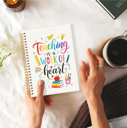 Teachers Gifts Spiral Notebook, Teacher Appreciation Gift Notebook - color: 05-teacher