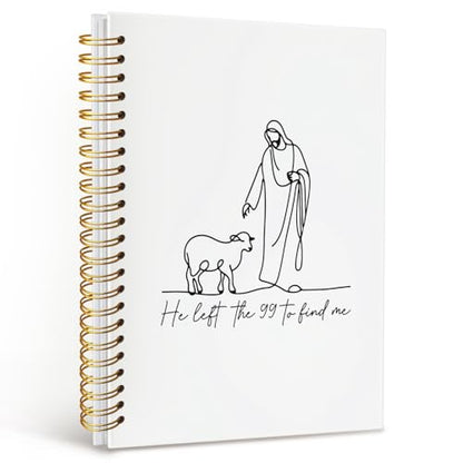 Christian Gifts for Women,Jesus and Lamb Christian Notebook Journal - color: Jesus and Lamb