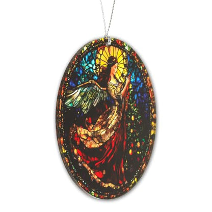 Guardian Angel Suncatcher Gifts for Women, Angle Christmas Ornaments 2026 - color: Angel Suncatcher