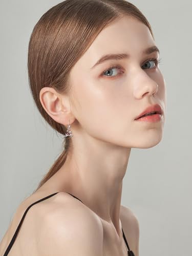 Dorunmo 925 Sterling Silver Dangle Drop Earrings for Women Holiday Earrings Hypoallergenic Halloween Christmas Jewelry Festival Gifts for Women - style: Christmas-Reindeer-01