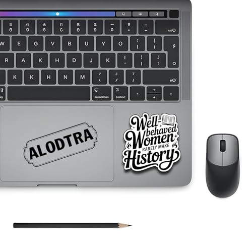 (3PCS) Well Behaved Women Rarely Make History Vinyl Sticker Pack Durable Waterproof Stickers for Laptop Water Bottle Car Bumper Phone Case - color: Well Behaved Women Rarely Make History