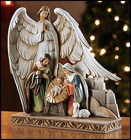 CB Gift TC616 Nativity Angel Figurine, 8" - color: Nativity Angel