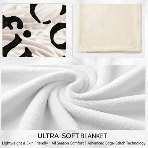 Cat and Coffee Throw Blanket – "Coffee First Cats Forever" Cat Lover Gifts - color: Tk010, size: 80"x60"