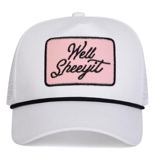 Trendy Embroidered Baseball Cap for Men & Women, Adjustable Snapback Hat for Casual Wear - color: White