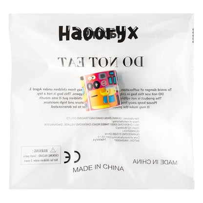 Haooryx Back to School Bus Sticker, 300 Pcs Make Your Own Yellow Bus DIY - style: Bus 1Roll
