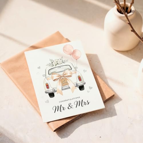 fancu Wedding Car Card Gift for Bridal Shower - color: ZC-061