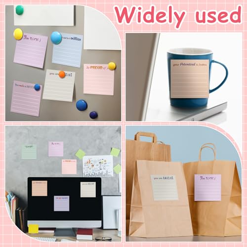 Yinder 24 Pcs Inspirational Sticky Notes Gifts, Appreciation, Aesthetics - color: Aesthetics, size: Appreciation