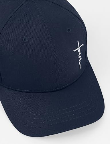 Christian Jesus Hats for Men & Women - Cross Logo Faith Baseball Caps - Ideal Religious Gifts for Thanksgiving and Christmas - color: Navy Blue