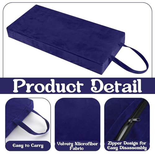Colingmill Personal Prayer Kneeler Pad 18 3/4 Inch Christian Kneeler Pillow - color: Navy Blue