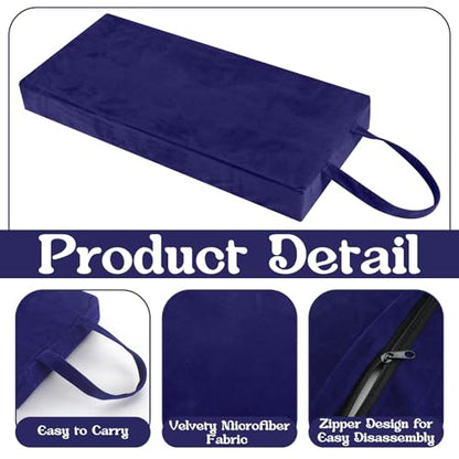 Colingmill Personal Prayer Kneeler Pad 18 3/4 Inch Christian Kneeler Pillow - color: Navy Blue