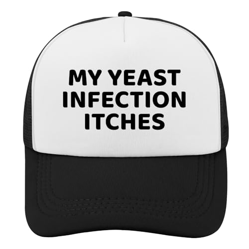Black Trucker Hat with Funny Saying, Funny Hat for Men & Women - color: Allblack-2