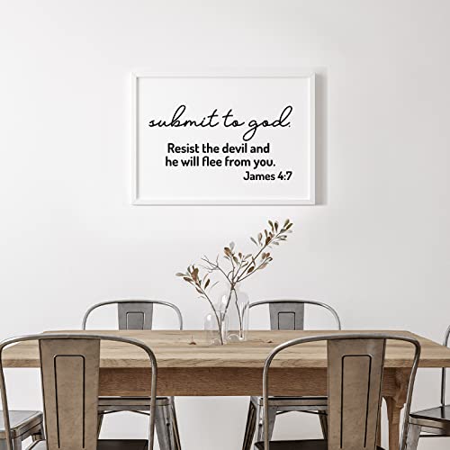 BBTO Bible Verse Stickers Peel & Stick,the Testing of Your Faith - style: The Testing Of Your Faith