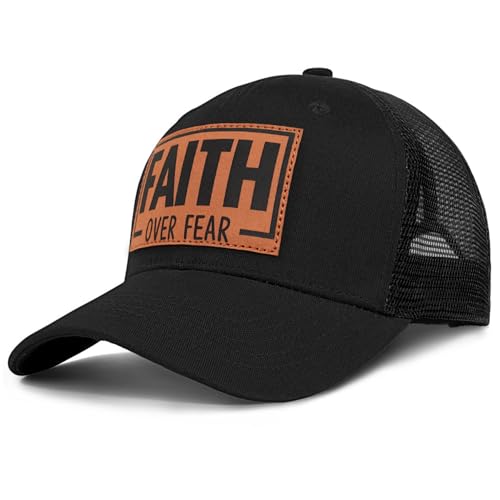 Christian Jesus Cross Hat - Faith Hats for Men Women - Religious Gifts for Thanksgiving Christmas - color: Faith Power-1