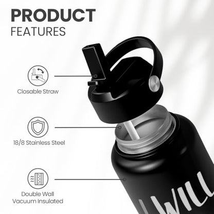 Nurse Gifts for Women - I Will Stab You Water Bottle 32oz Stainless Steel Insulated with Lid, Nurse Appreciation Gifts for Female Nurses, Christmas Birthday Nurse Week - color: Nurse 2