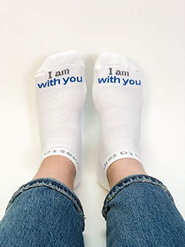 notes to self – Inspirational Religious Socks for Men & Women, Spiritual Gifts - color: White, size: Medium