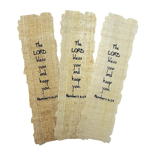 Papyrus Bible Verse Bookmark 3-Pack, “The Lord Bless You & Keep You