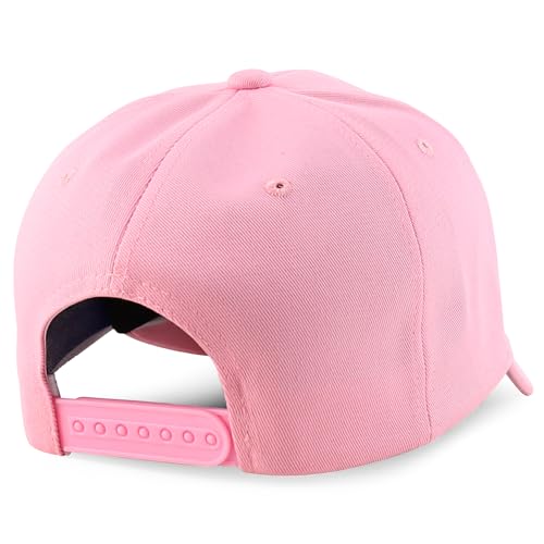 Trendy Apparel Shop Only Jesus Praying Hand Embroidered Christian Ball Cap - color: Pink