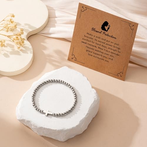 RZKING Cross Bracelet for Women, Christian Gifts for Women Friends Mom - style: Get Well