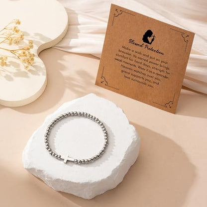 RZKING Cross Bracelet for Women, Christian Gifts for Women Friends Mom - style: Get Well
