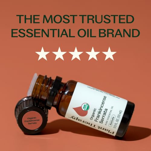 Plant Therapy Frankincense Serrata Certified Organic Essential Oil 10 mL - size: 0.33 Fl Oz (Pack of 1)