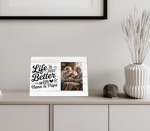 Nana & Papa Gifts Picture Frame - color: papa