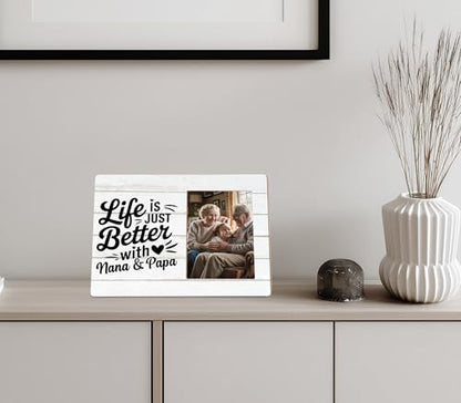 Nana & Papa Gifts Picture Frame - color: papa