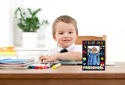 WaaHome My First Day of Preschool Picture Frame 2026, 4x6 Preschool Frame - color: 7-Back to School Preschool 4x6