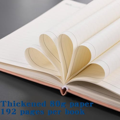 Bible Journal and Pens Set, A5 Notebook for Prayer, Scripture Writing & Bible Study & Daily Note-taking, Christian Gifts with 2 Inspirational Pens,5.7 * 8.2 Inch,192 Pages (Design 02, White) - color: White, style: Design 02