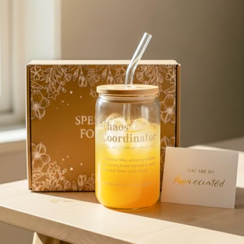 LUICONMO Thank You Gifts for Women, Employee Appreciation Gift - style: Chaos Coordinator