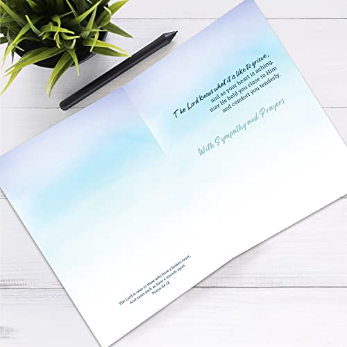 Simply Uncaged Christian Gifts Pet Loss Sympathy Card 5x7Inch Gift for Sympathy Gift for Dogs, Cats (Single Card) - size: Single Card