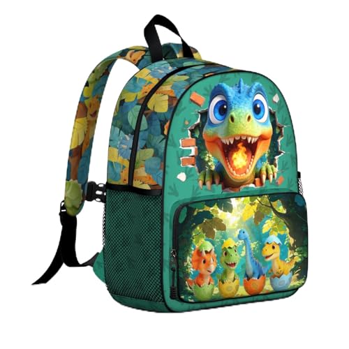 Kindergarten Dinosaur Backpack For Boys 6-8 School Backpack Kids Toddler Preschool Elementary School Backpacks for Boys and Girls Backpacks Boy for Small Bookbag for Daycare Travel - color: Dinosaur