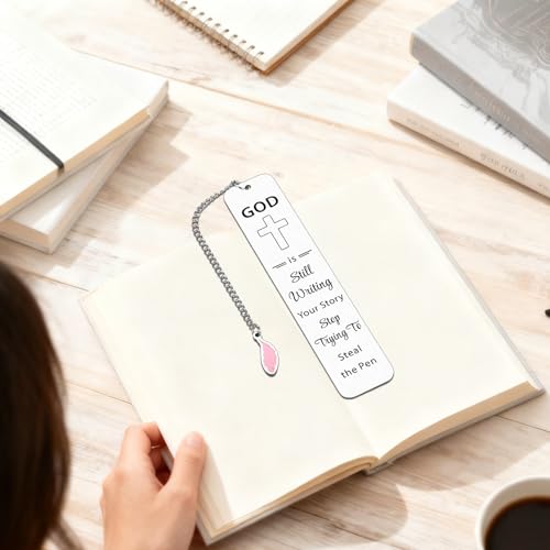 Christian Bookmark Gifts for Women Men, Inspirational Bible Verse Gift,Bookmarks for Reading Women Men Religious Scripture Book Marks Cross for Friends Bookish Readers Christmas Birthday Faith