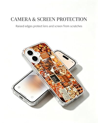 Fall Christian Phone Case Compatible with iPhone 17, Autumn Vibes Aesthetic Phone Cover for iPhone 17 - color: Fall Christian
