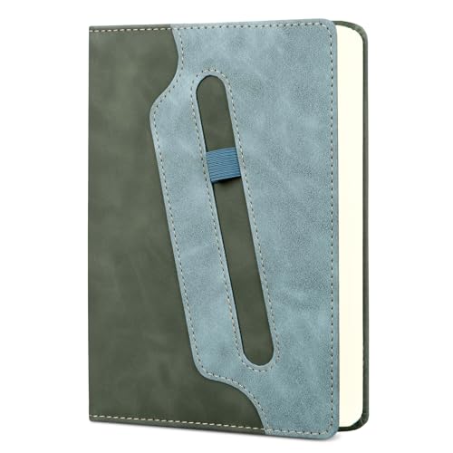 Comix Lined Journal Notebook, 304 Pages Thick Journal, 5.9" x 8.3" - color: Dark Green-304 Pages, size: A5-Lined