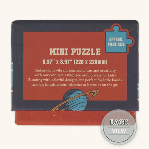 Christian Art Gifts 140 Piece Mini Jigsaw Puzzle: Strong and Courageous - color: Strong & Courageous Outer Space