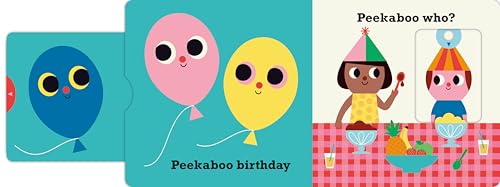 Peekaboo: Party: (An Interactive Board Book for Babies and Toddlers with Mirror and Sliders to Push, Pull, and Turn) (Peekaboo You)