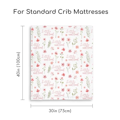 Fleece Baby Blankets for Girls & Boys, Infant Toddler Blanket - color: A Pink Floral