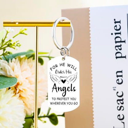 Christian Gifts for Women Men Encouragement Keychain Religious Faith Gift